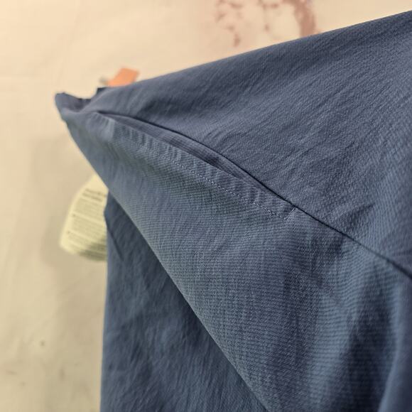 REI Skirt Womens 10 30 Blue Maxi Midi Vintage 90s Nylon Ripstop Morocco Rare HTF - Picture 14 of 16